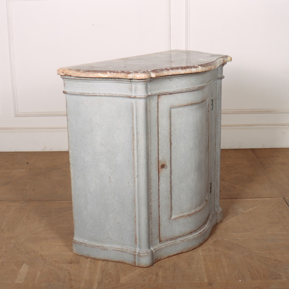 French Serpentine Marble Top Buffet  View IV