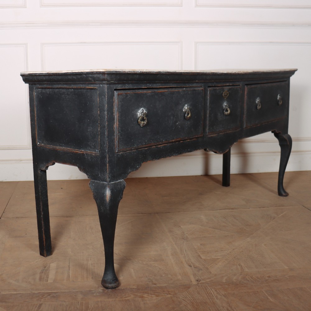 English Painted Dresser Base View VII