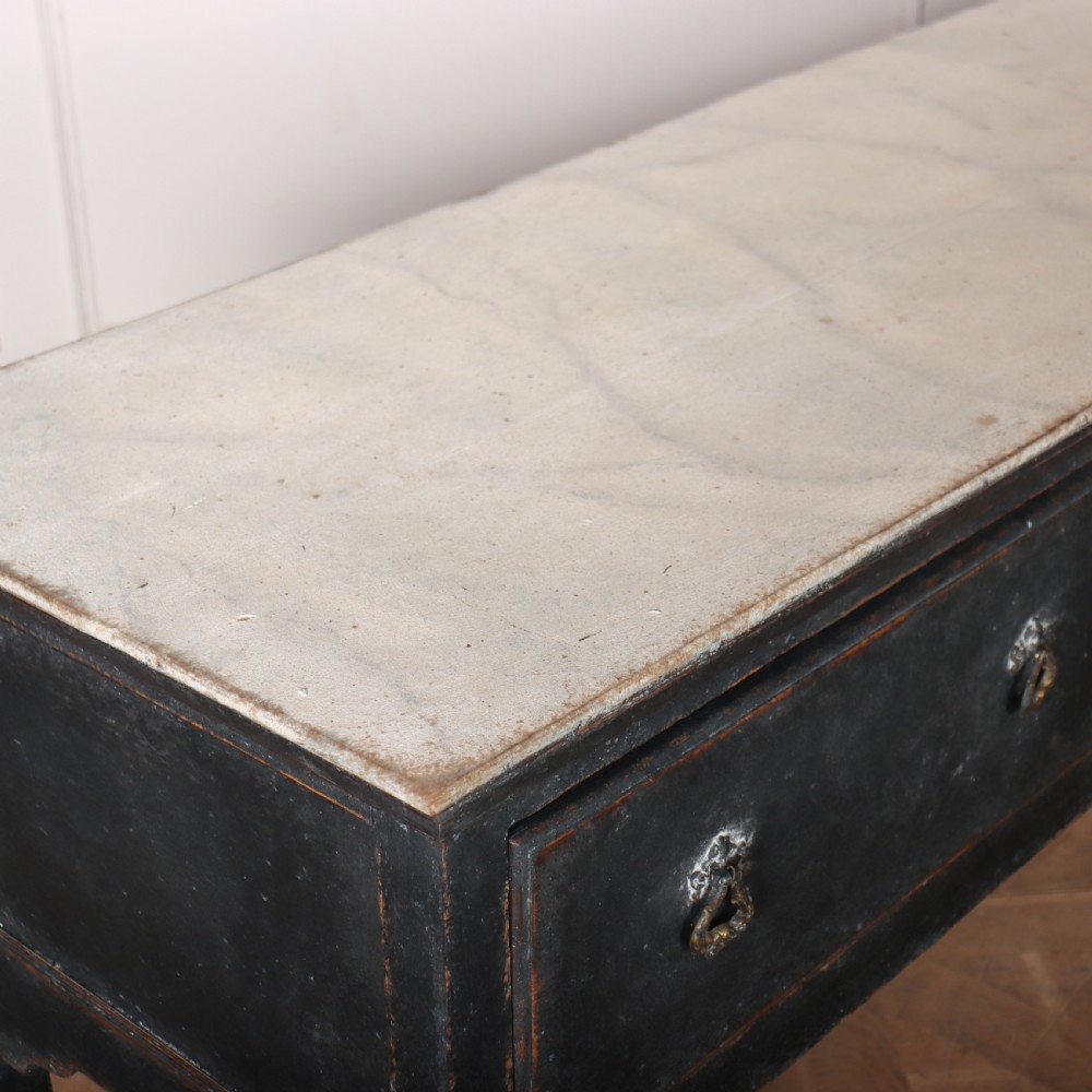 English Painted Dresser Base View VIII