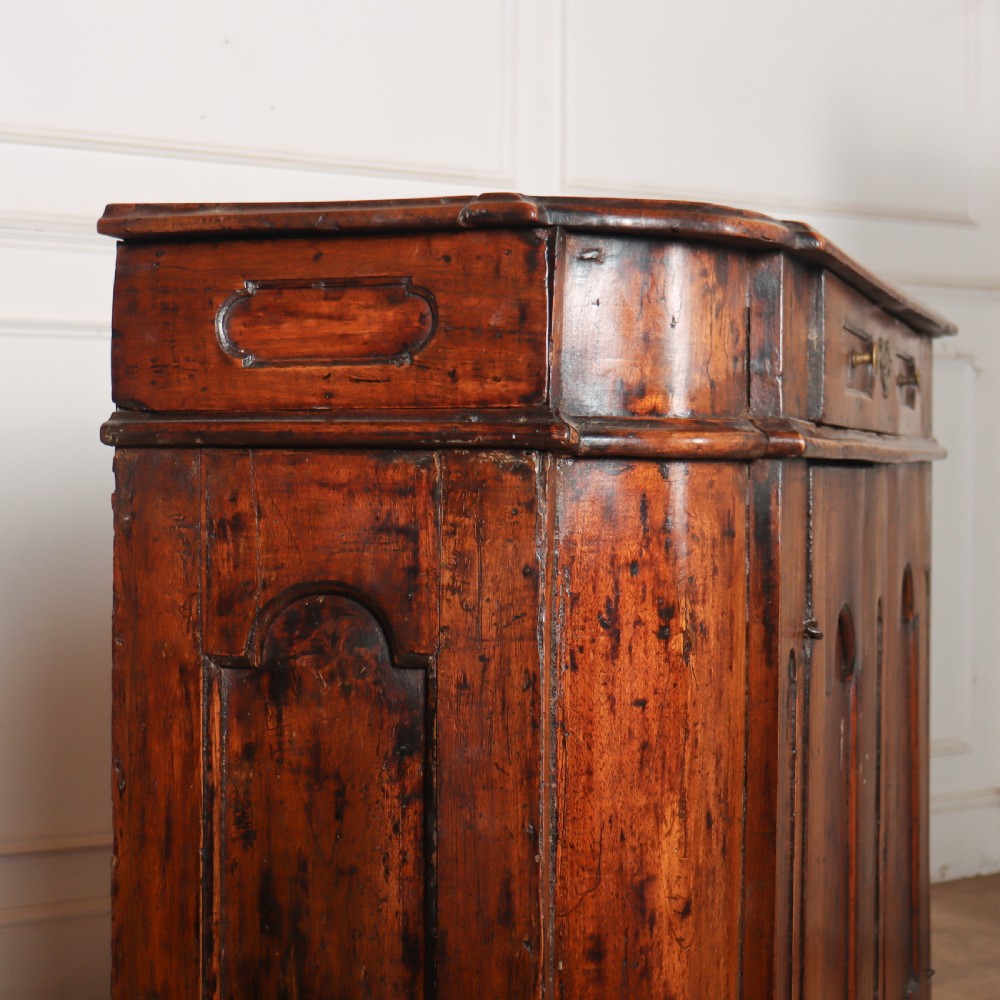 18th Century Italian Walnut Sideboard View XI