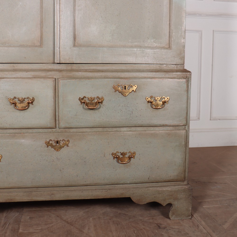 18th Century Painted Linen Cupboard View IV
