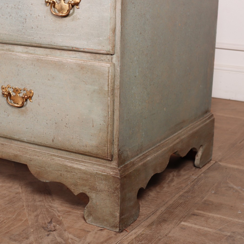 18th Century Painted Linen Cupboard View VIII