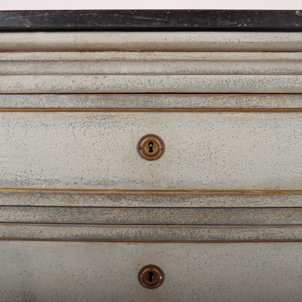 French Painted Marble Top Commode View VI