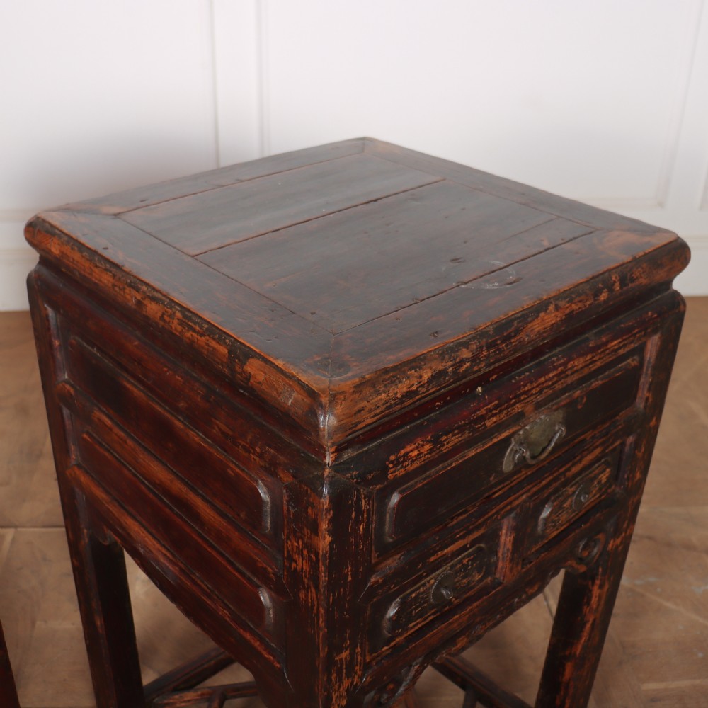 Pair of Chinese Bedside Tables View VII