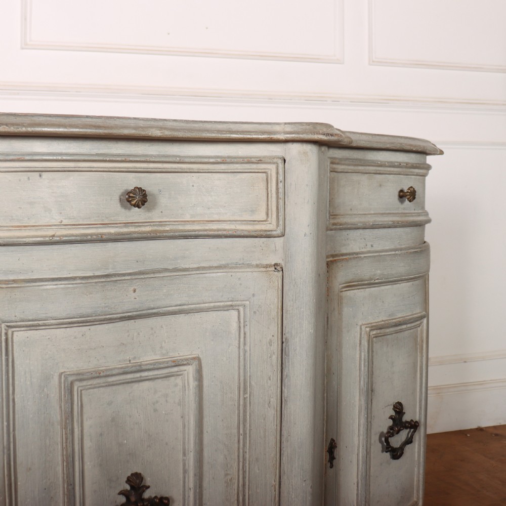 Italian Painted Serpentine Sideboard View V