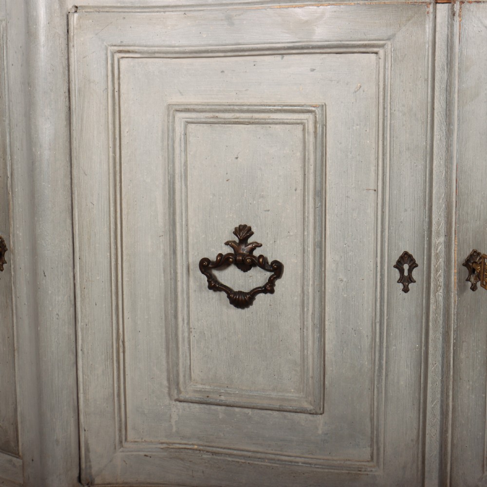 Italian Painted Serpentine Sideboard View VI