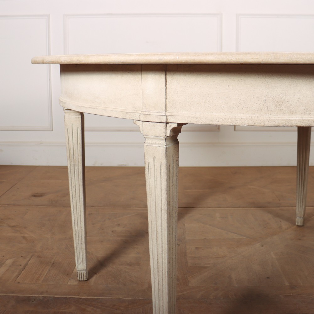 Early 20th Century Swedish Extending Dining Table View II