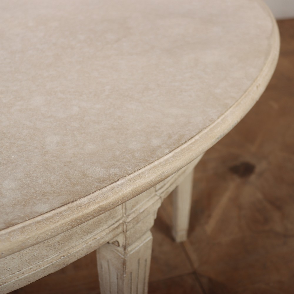 Early 20th Century Swedish Extending Dining Table View IV