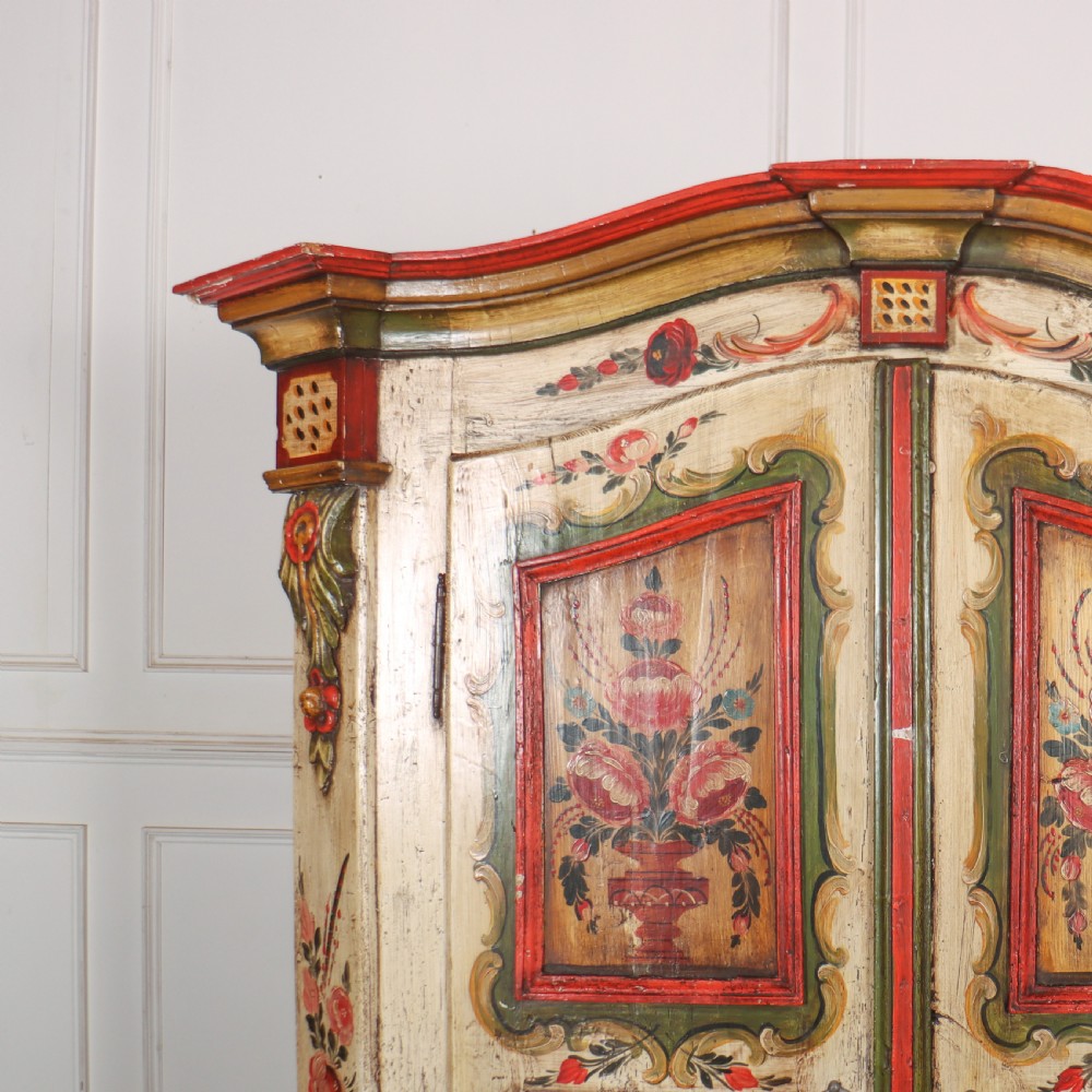 Austrian Painted Marriage Amoire View III
