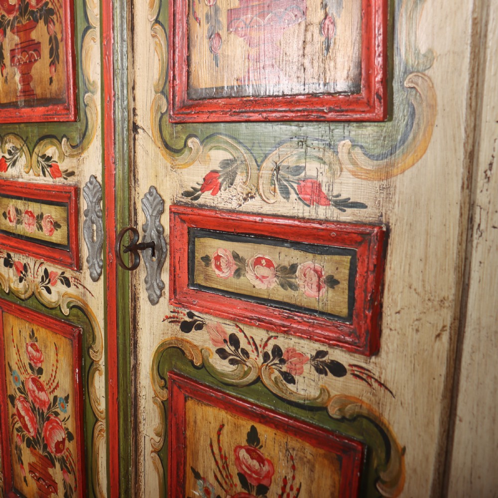 Austrian Painted Marriage Amoire View V