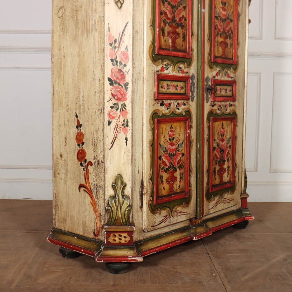 Austrian Painted Marriage Amoire View VIII