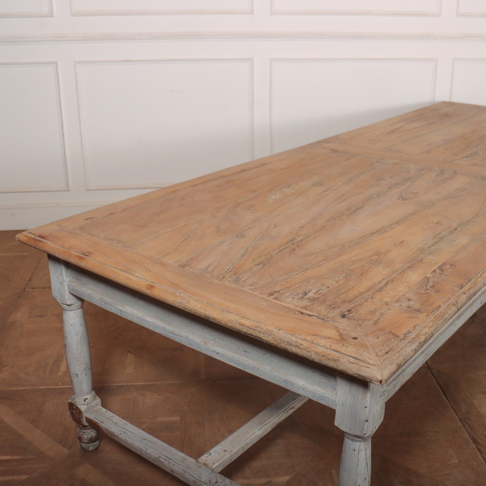 Large French Farmhouse Table View VI