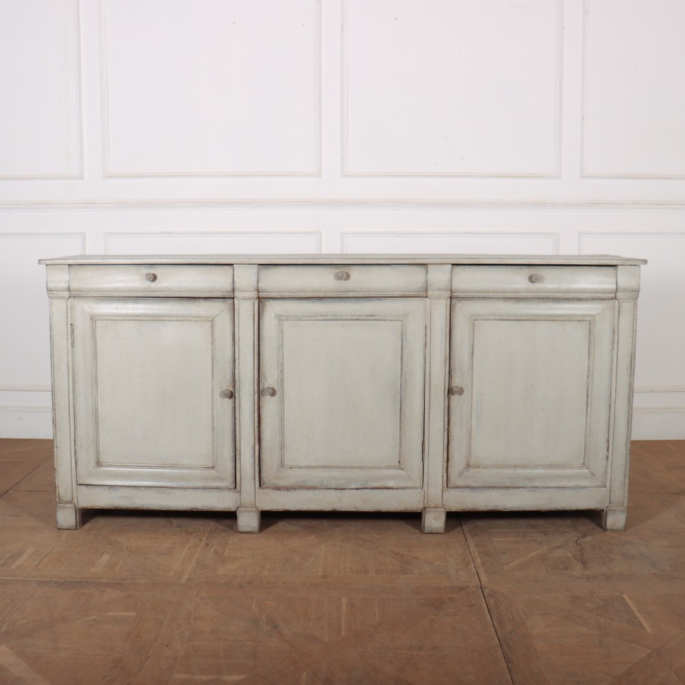 French Painted Narrow Enfilade