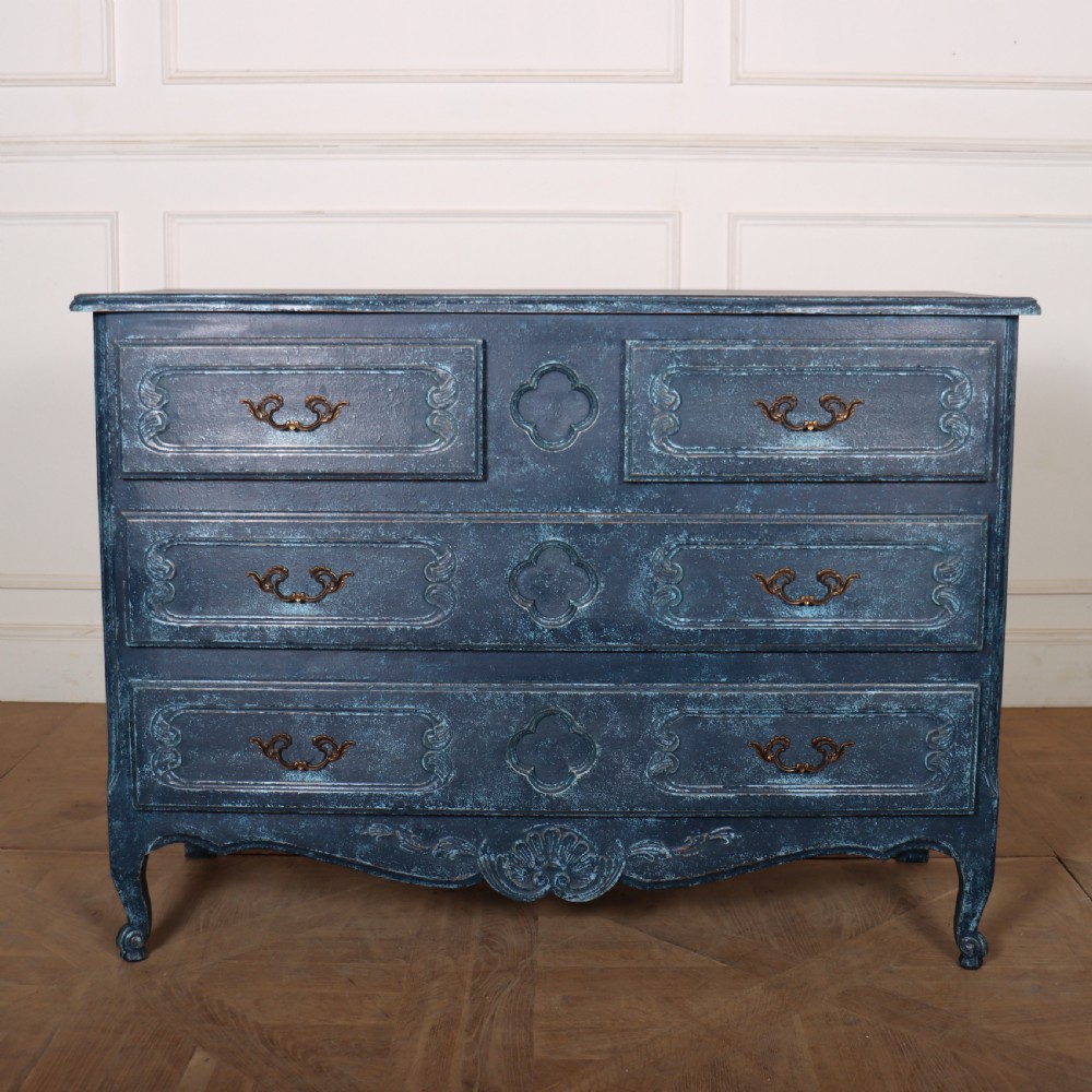 Pair of Painted Commodes View III