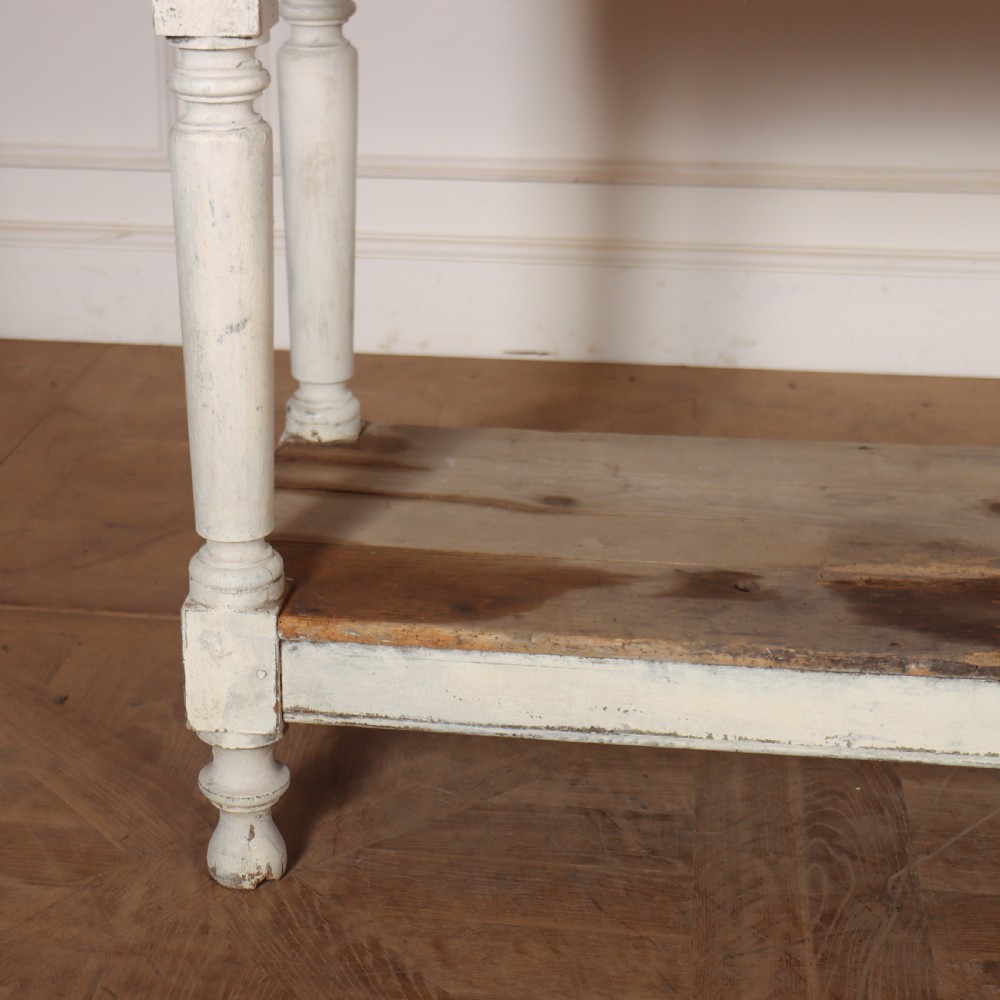 French Original Painted Drapers Console View III