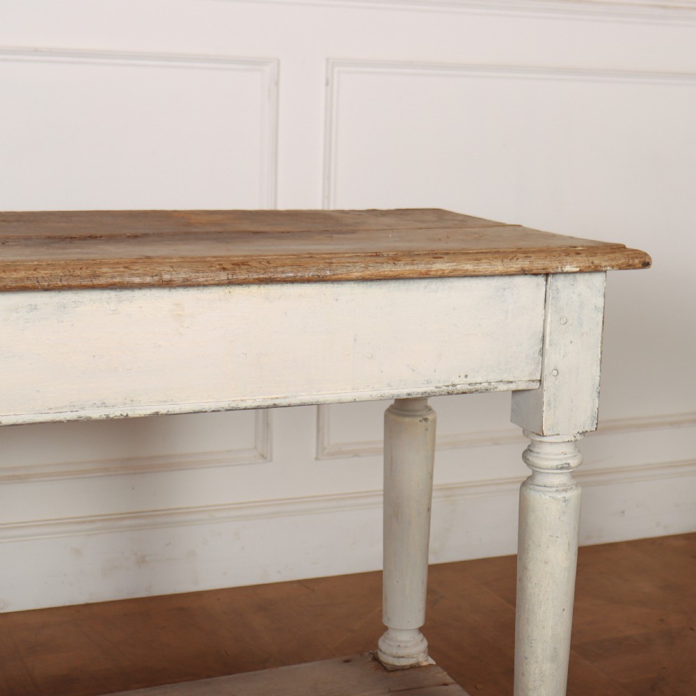 French Original Painted Drapers Console View V