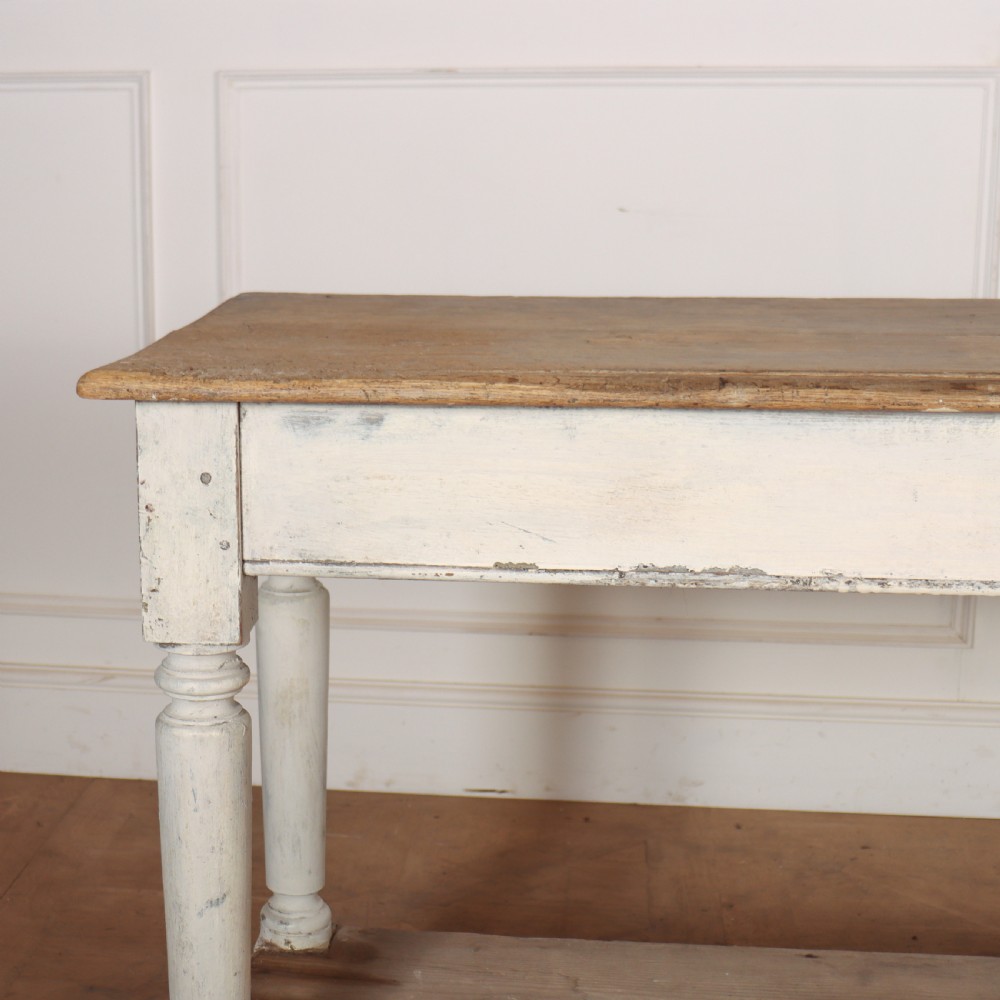French Original Painted Drapers Console View VI