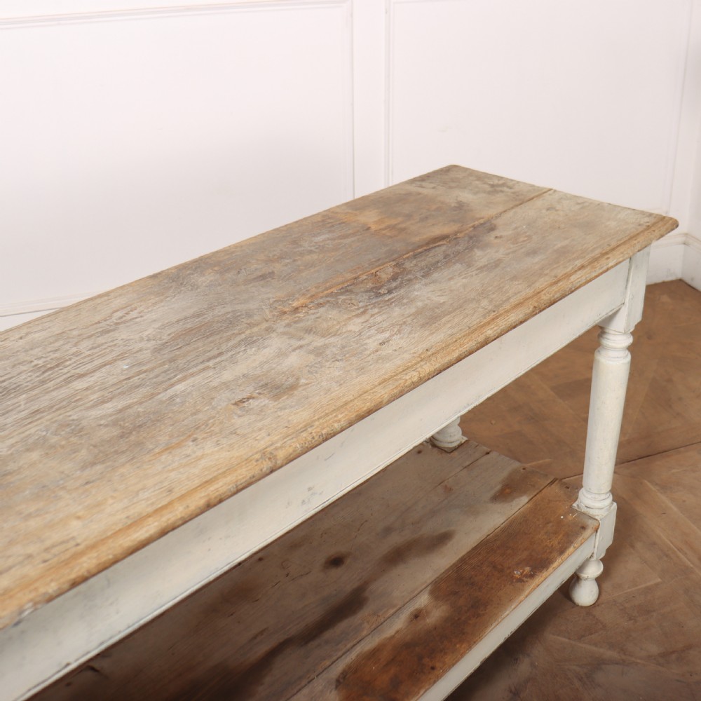 French Original Painted Drapers Console View VIII