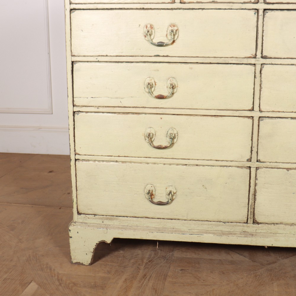 English Painted Chest of Drawers View III