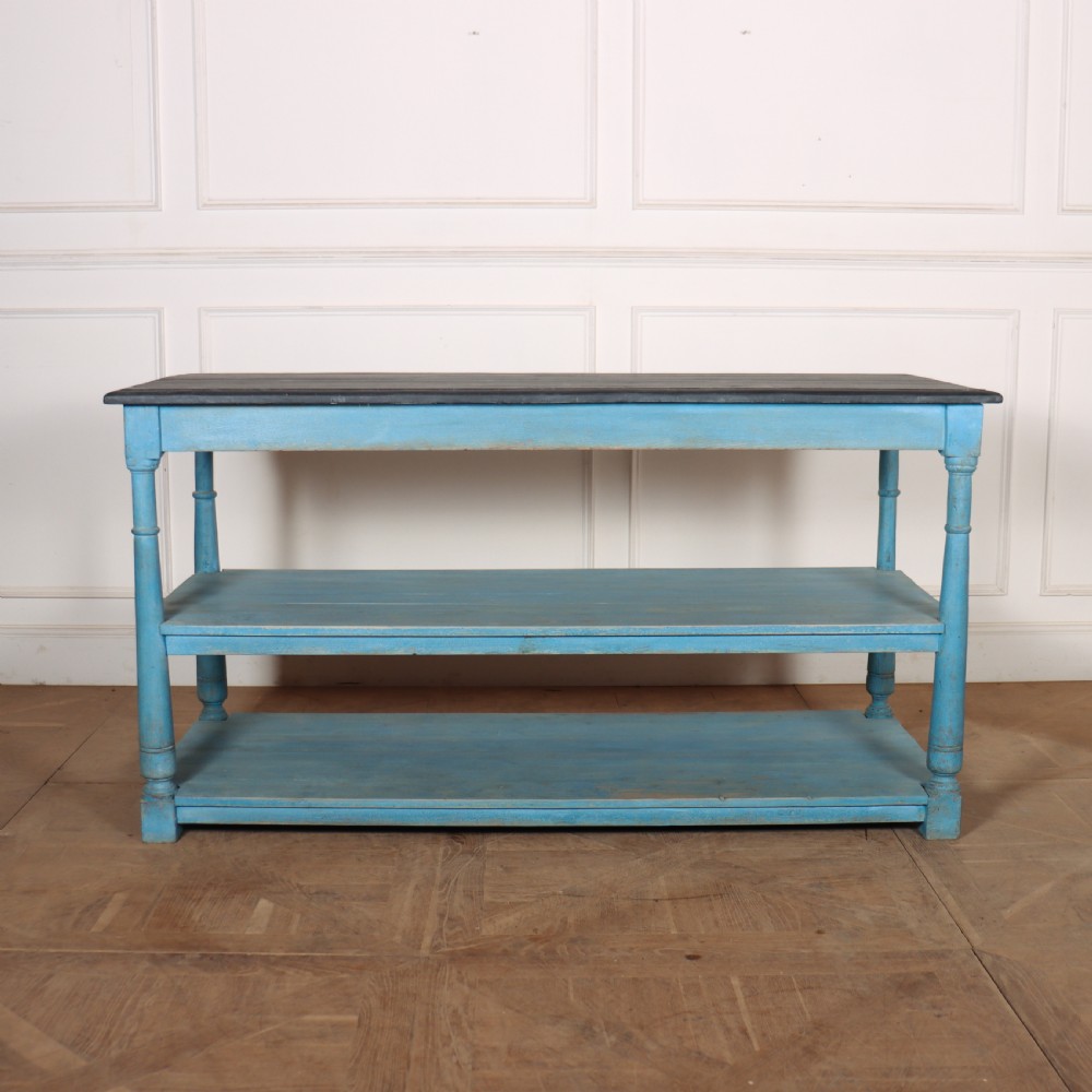 French Painted Drapers Table