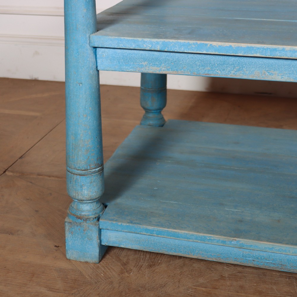 French Painted Drapers Table View II