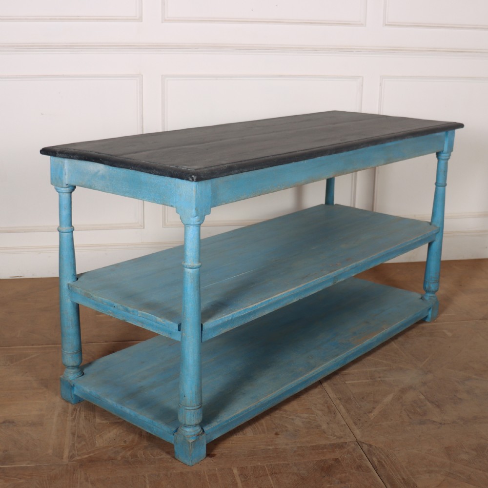 French Painted Drapers Table View VI