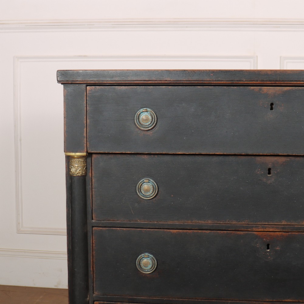 Painted Swedish Commode View II