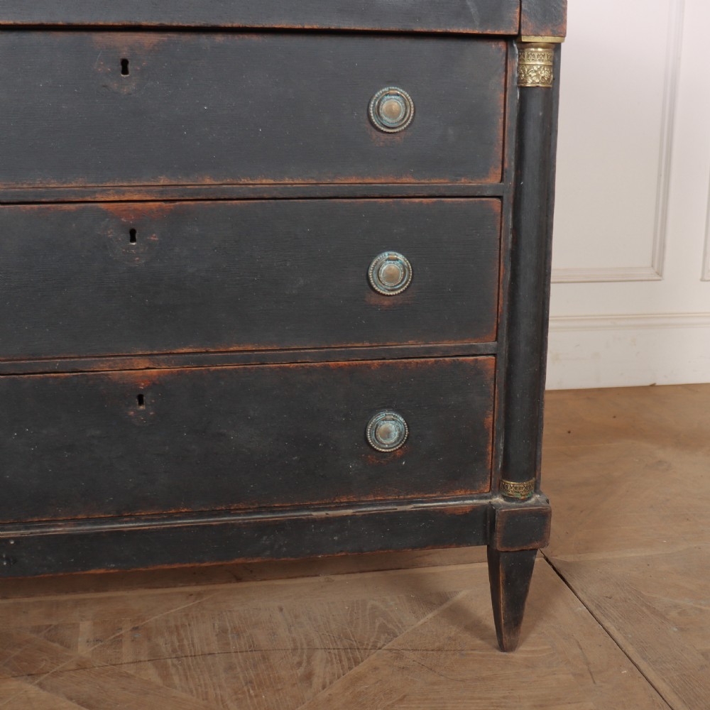 Painted Swedish Commode View IV