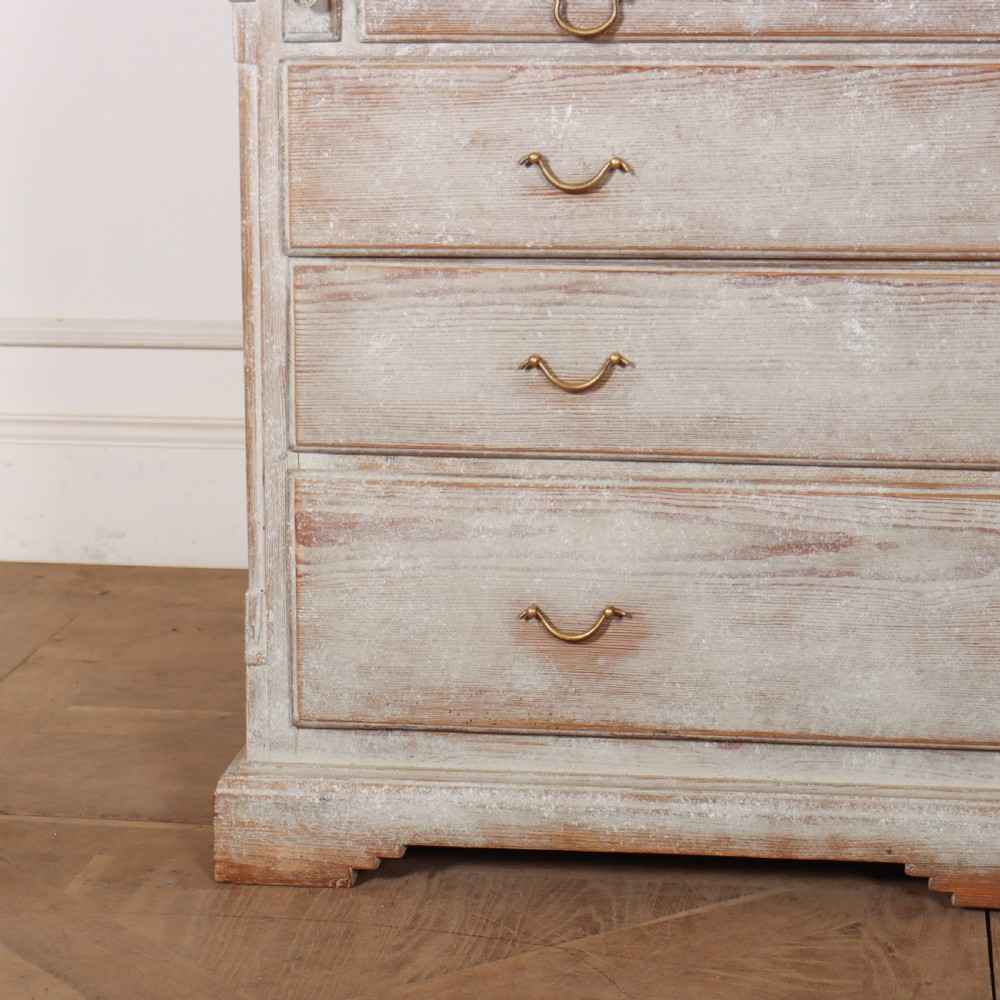 Swedish Painted Bureau Bookcase View III