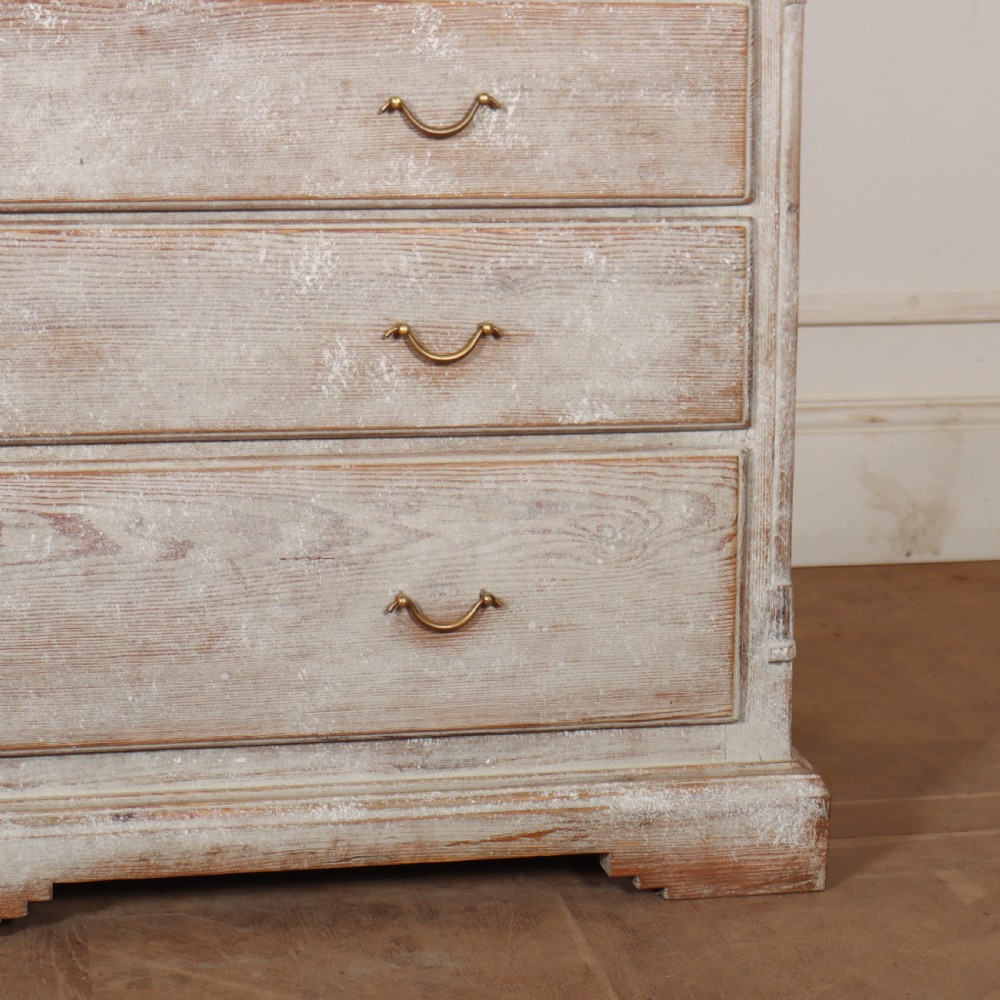 Swedish Painted Bureau Bookcase View IV