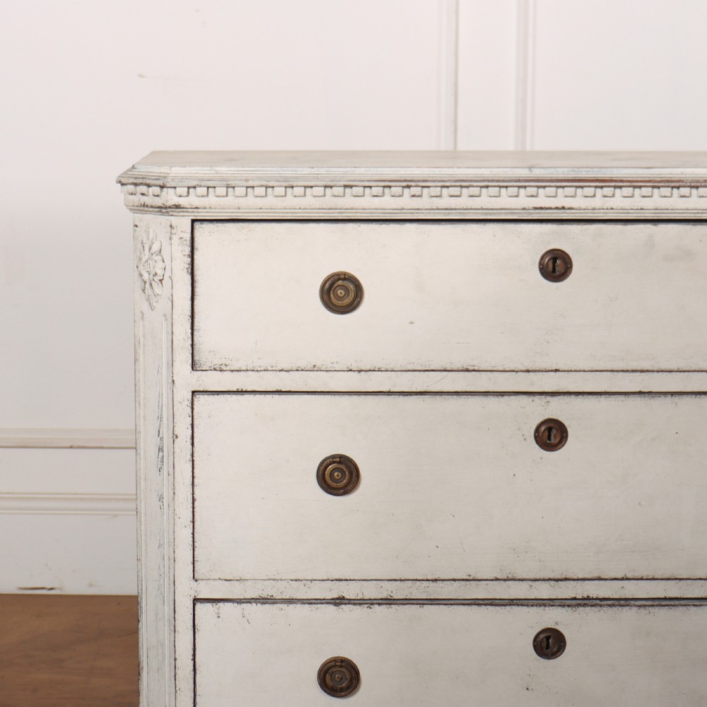 Pair of Swedish Painted Commodes View III