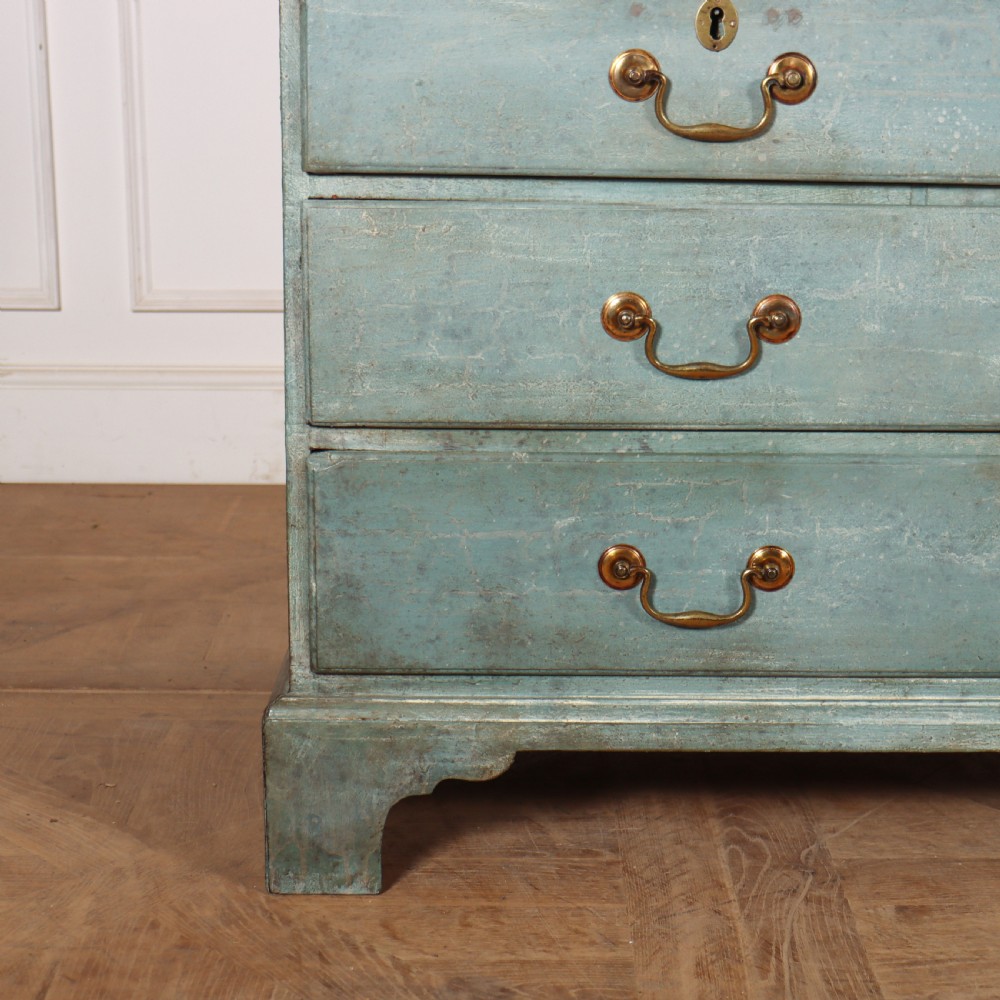18th Century Painted Linen Cupboard View V
