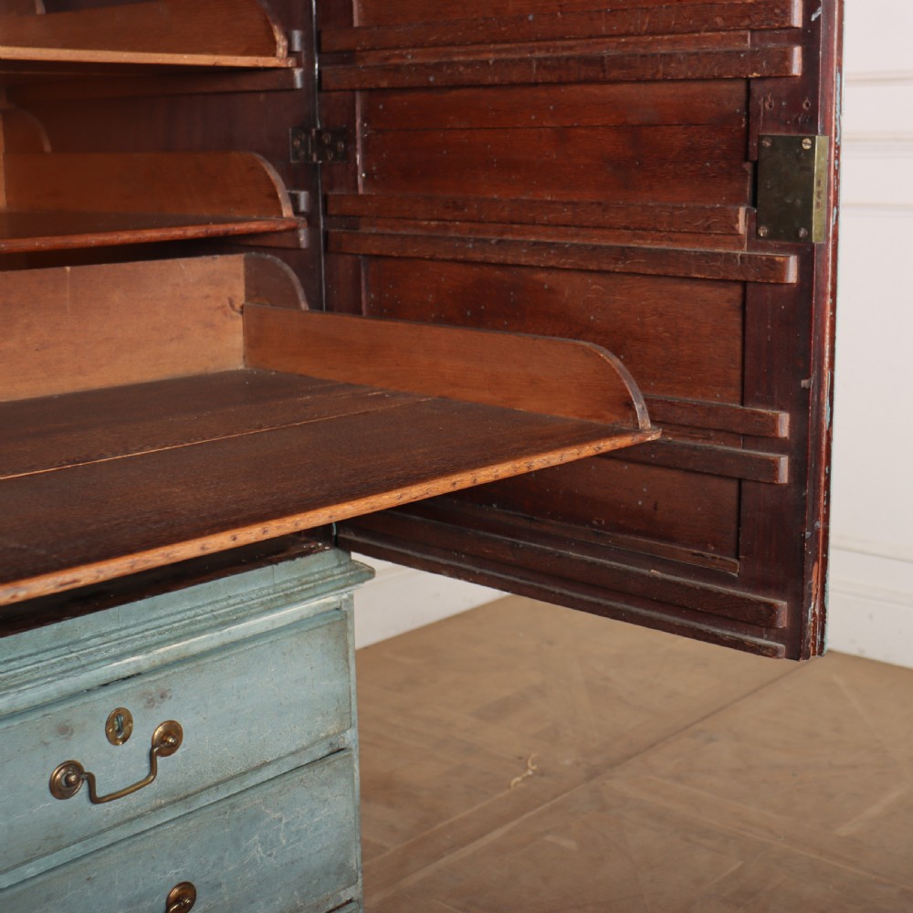 18th Century Painted Linen Cupboard View VII