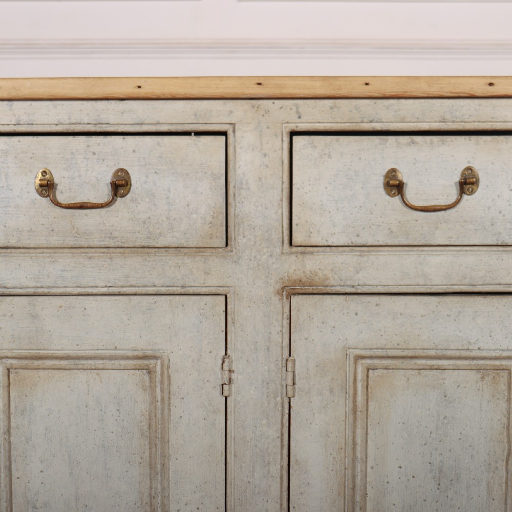 English Painted Dresser Base View III