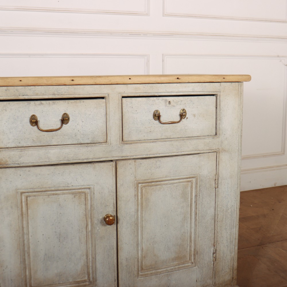 English Painted Dresser Base View IV