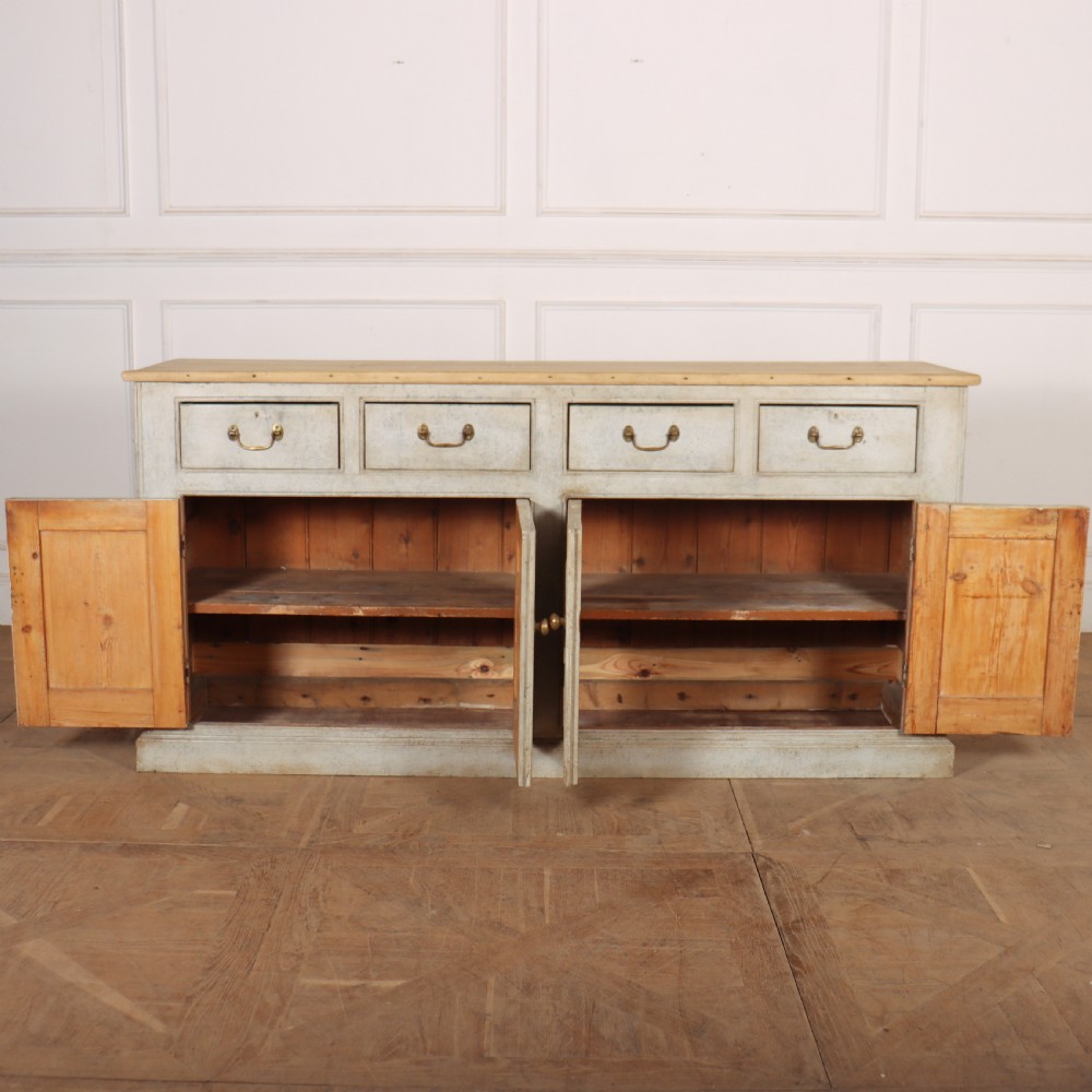 English Painted Dresser Base View V