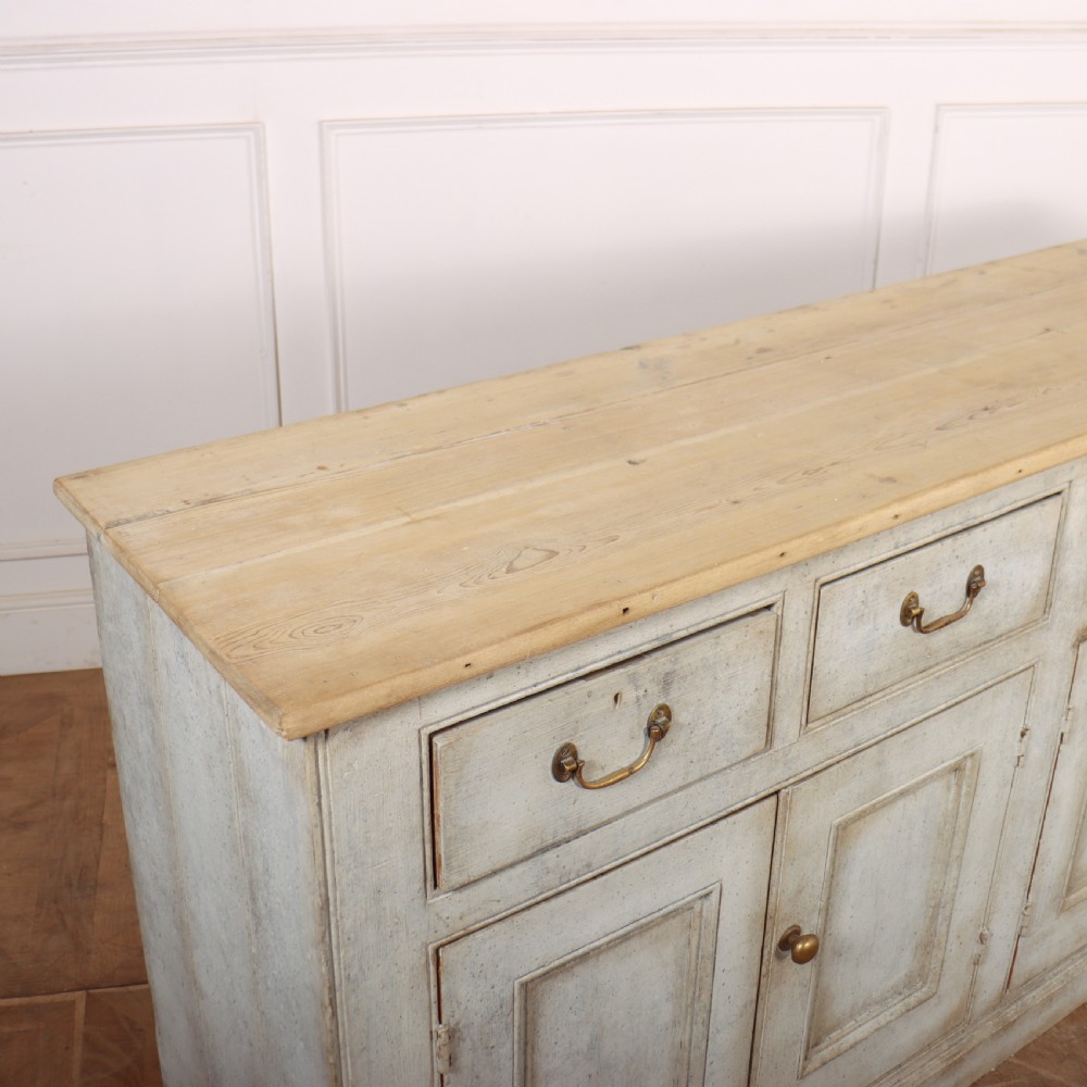 English Painted Dresser Base View VII
