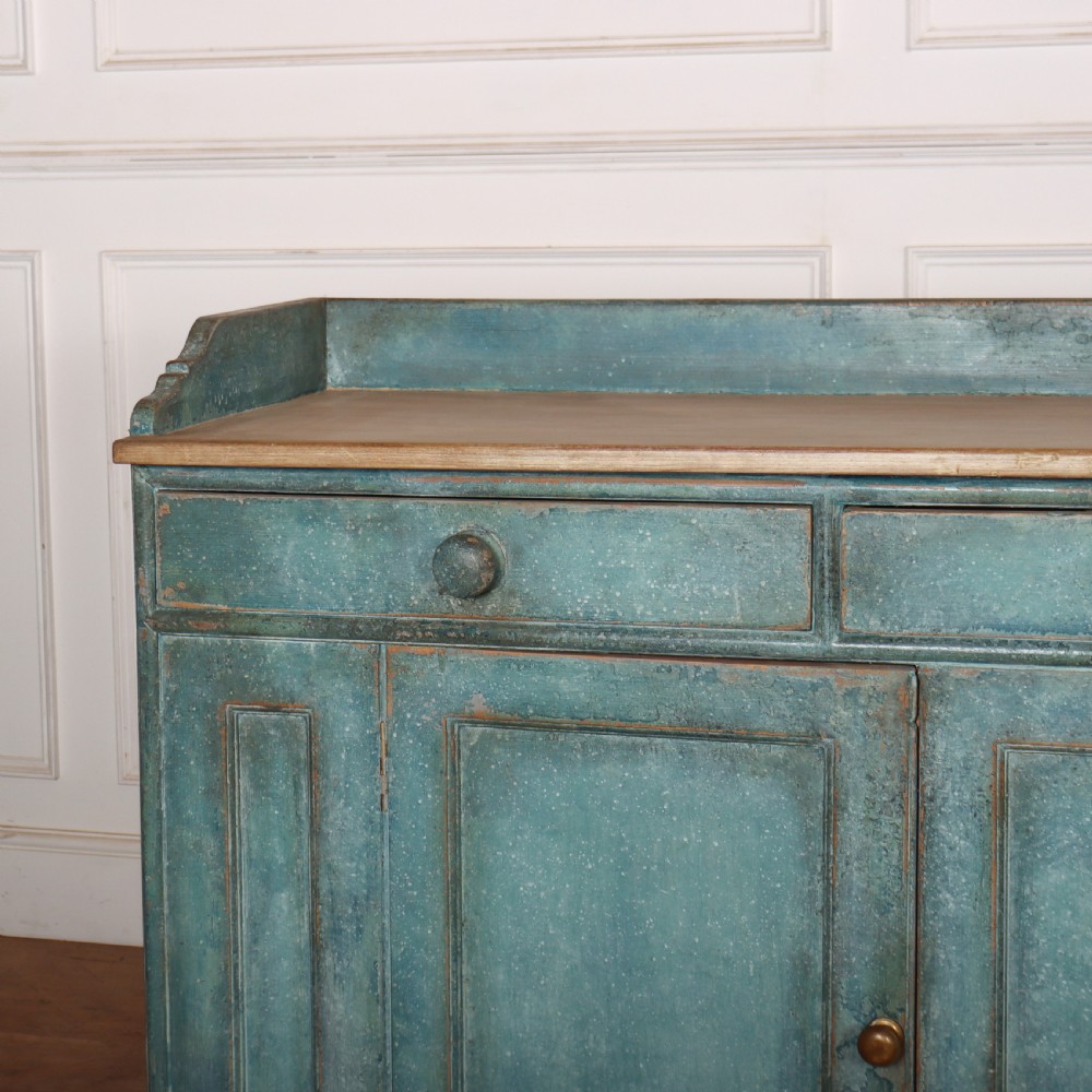 Scottish Painted Dairy Dresser Base View II