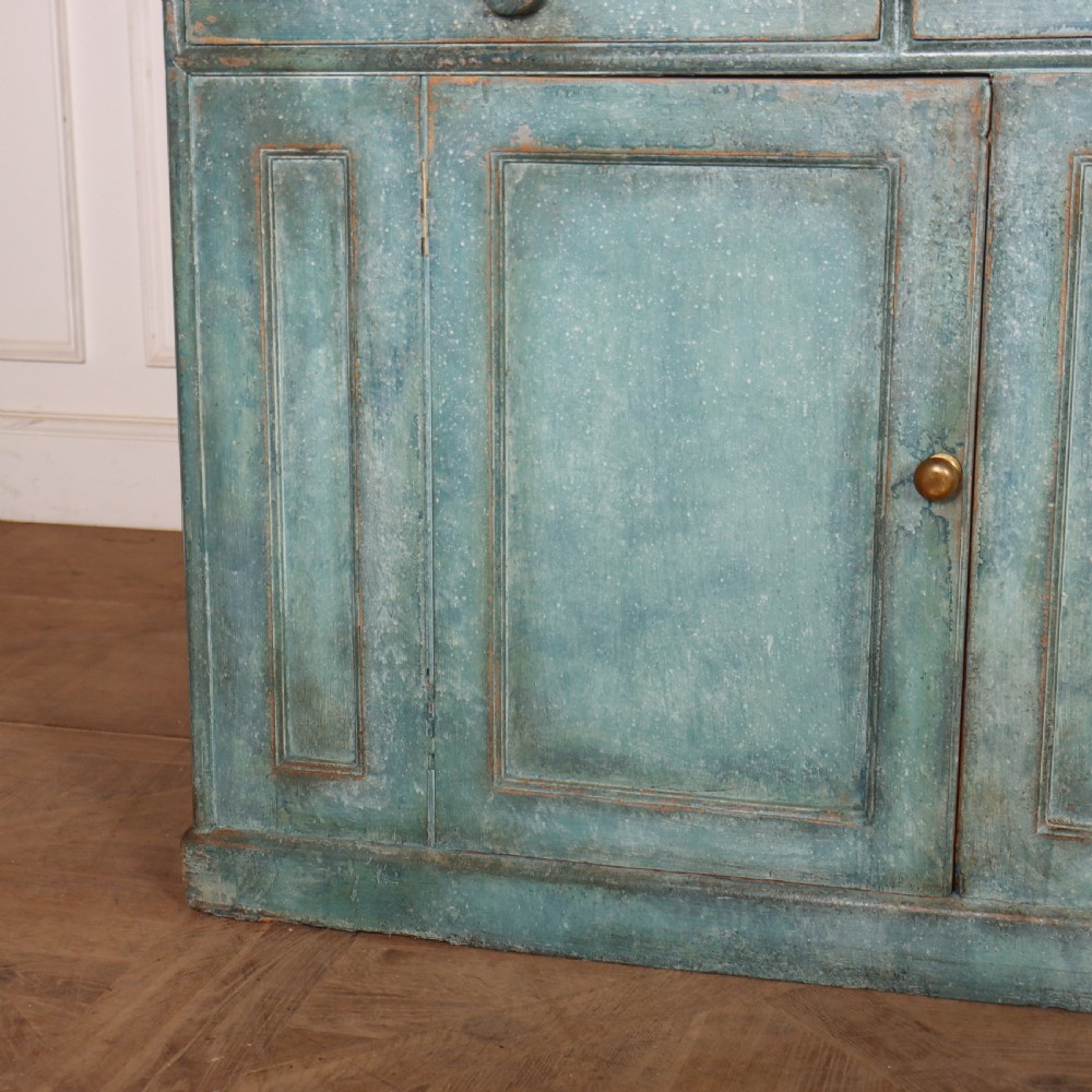 Scottish Painted Dairy Dresser Base View III