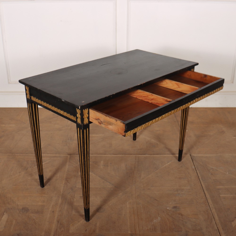 Swedish Painted Writing Table View III