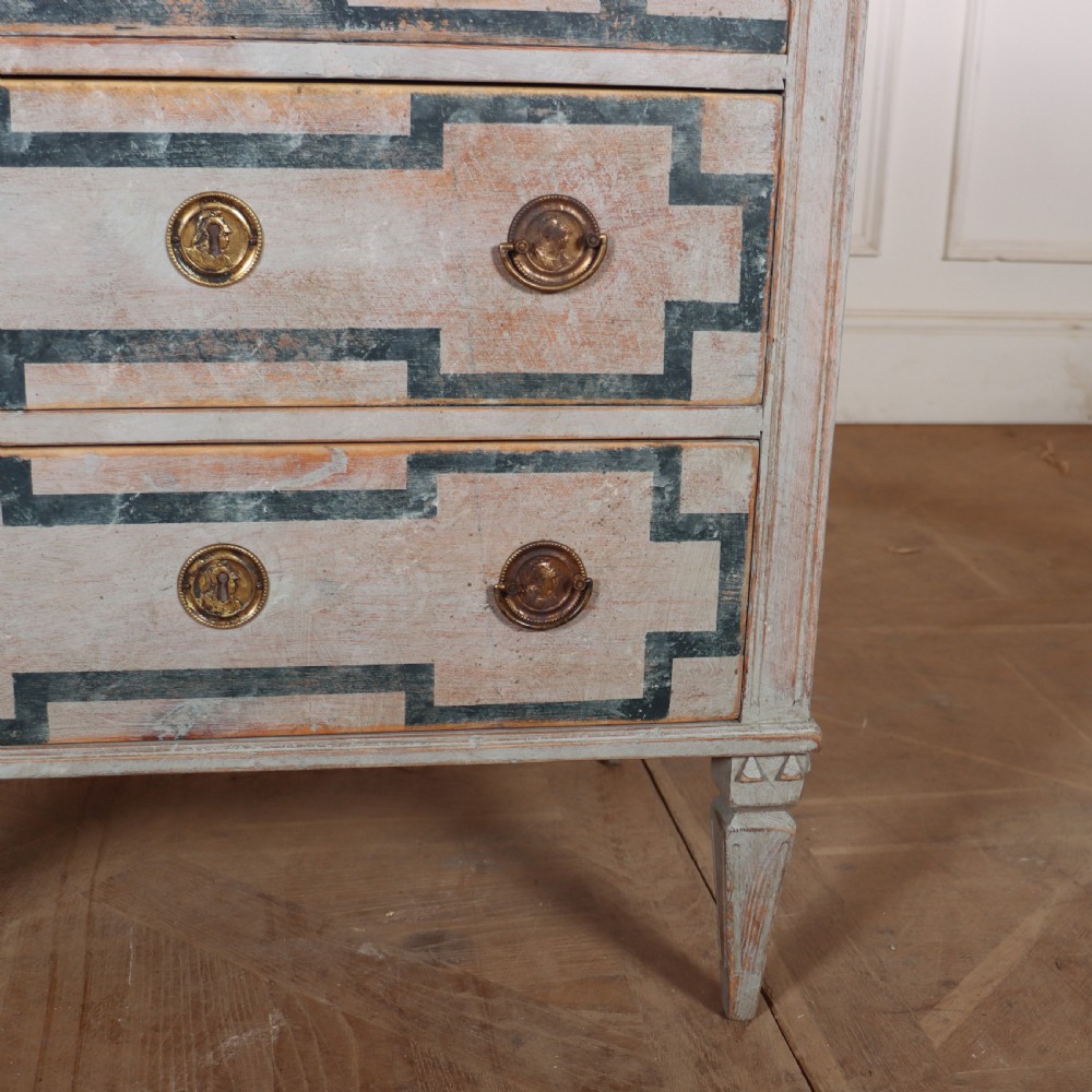 Pair of Swedish Painted Commodes View IV