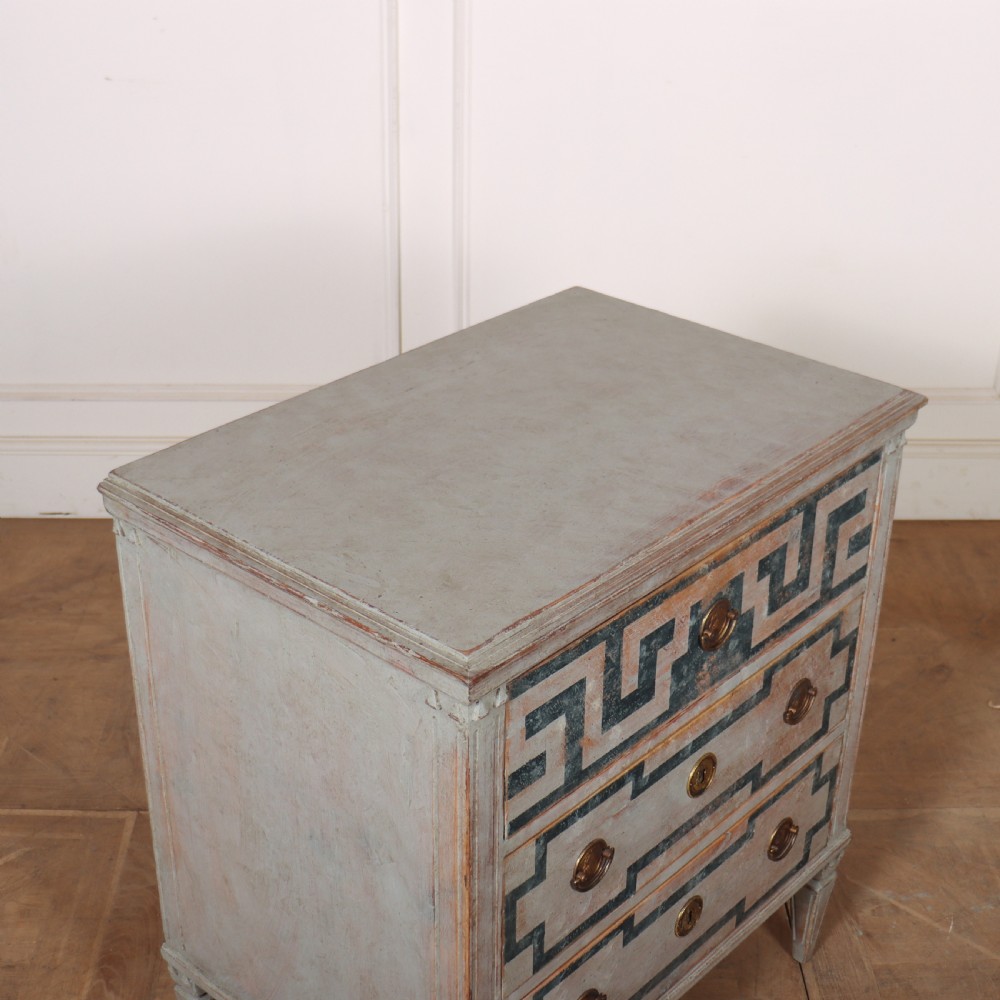 Pair of Swedish Painted Commodes View IX