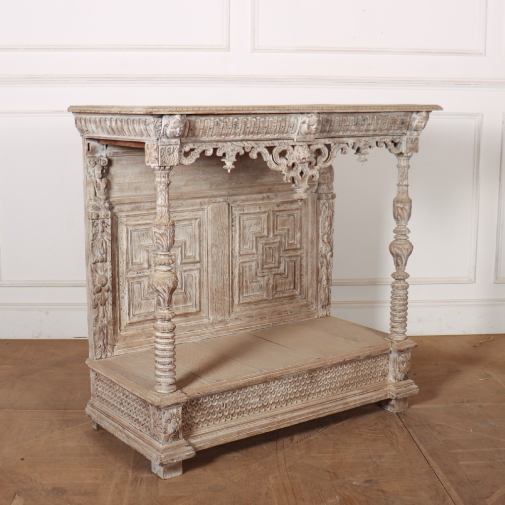 18th Century Carved Console Table View VII