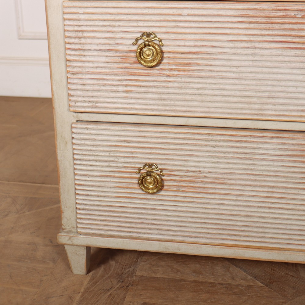 Swedish Painted Pine Commode View IV