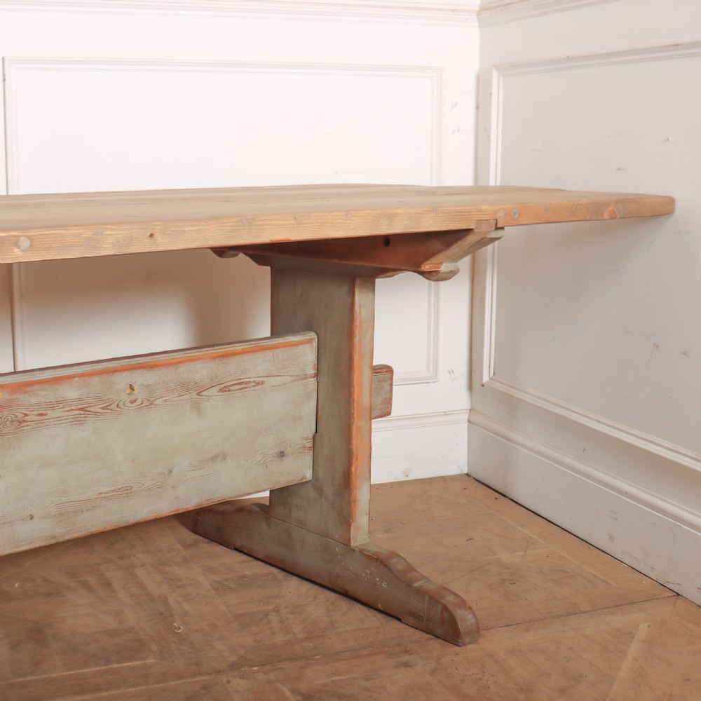 Large Swedish Trestle Table View II