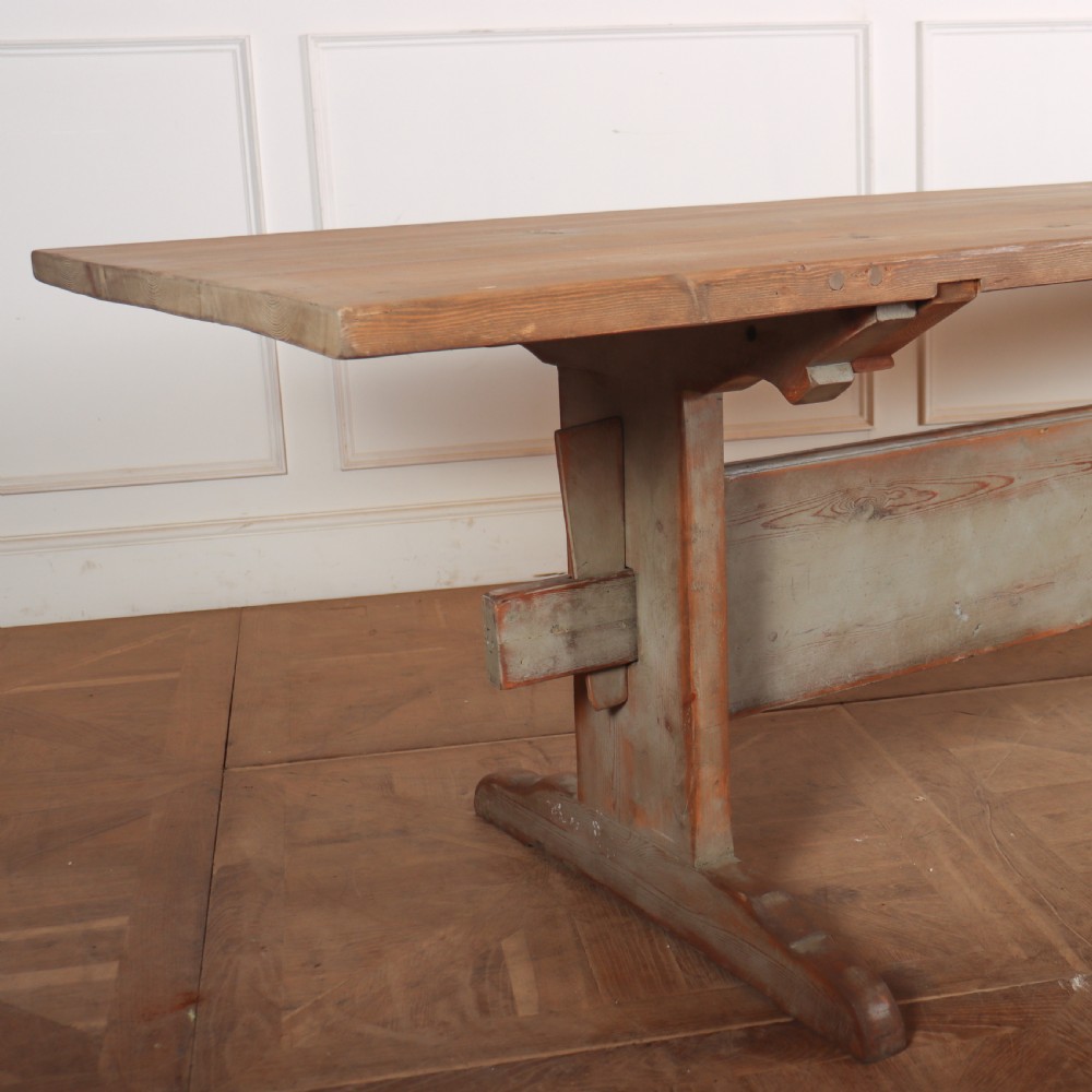 Large Swedish Trestle Table View III