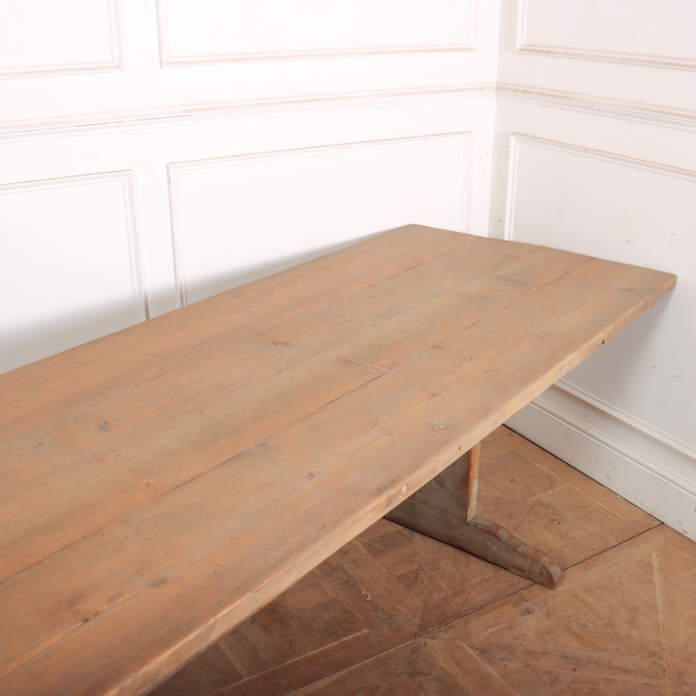 Large Swedish Trestle Table View V
