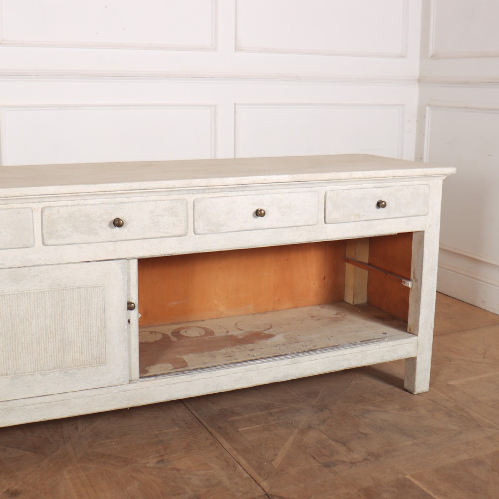 Swedish Style Painted Dresser Base View VIII
