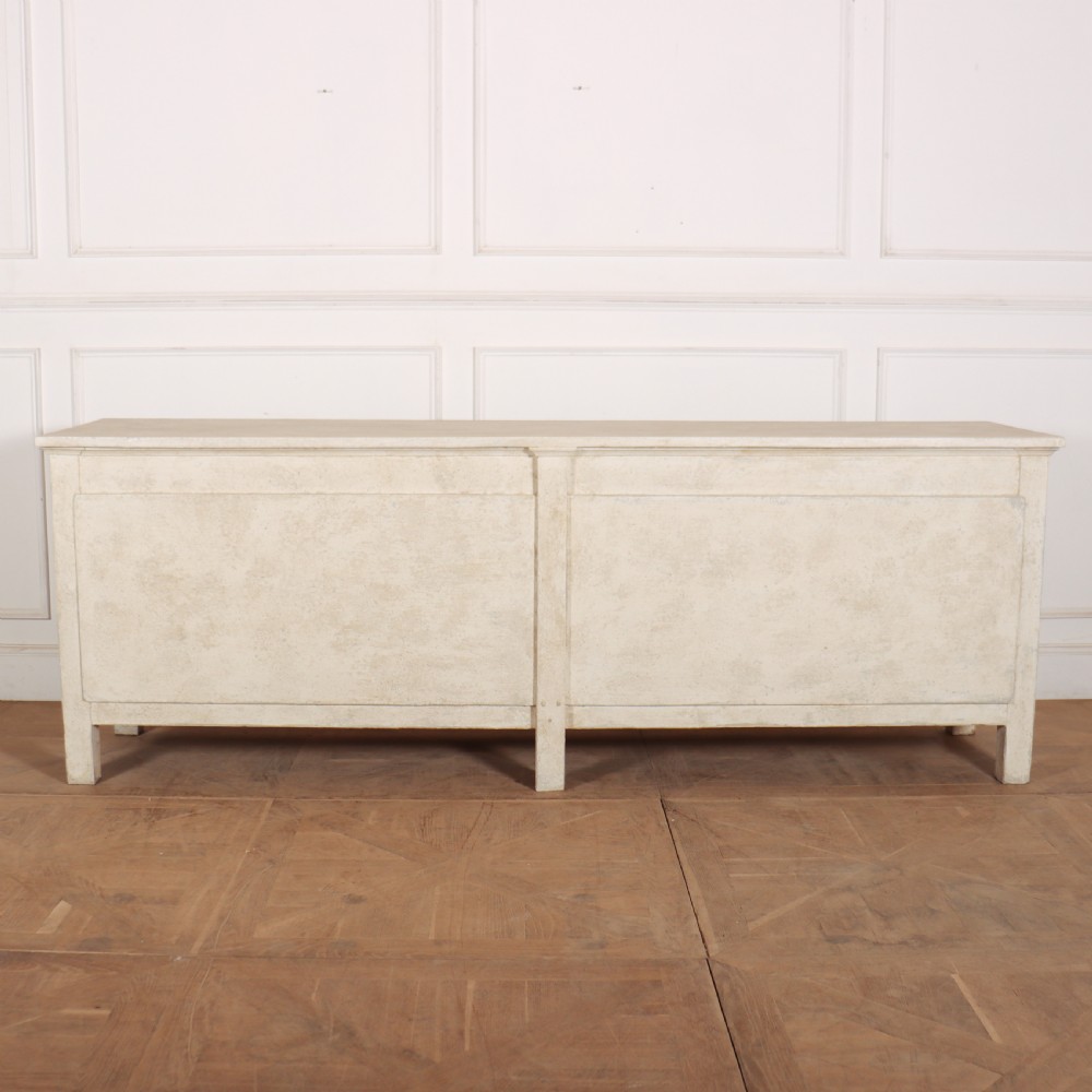 Swedish Style Painted Dresser Base View IX