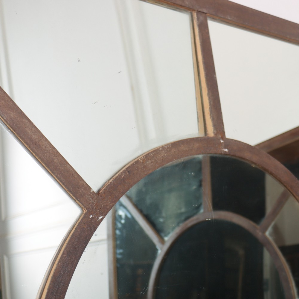 Pair of Metal Window Mirrors View II
